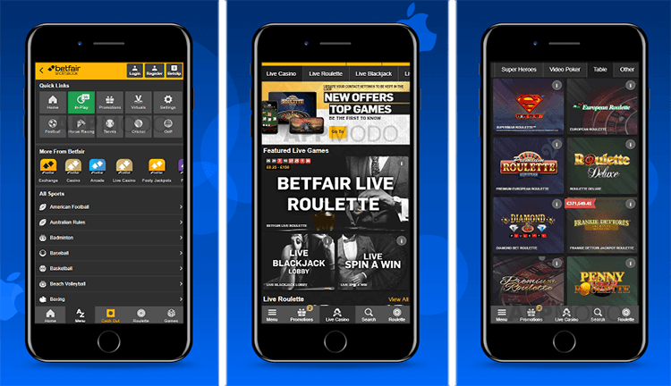 Betfair Casino App